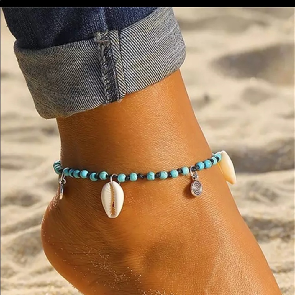 Shell Beads Anklets for Women - Picture 1 of 1